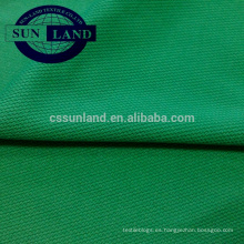 Tejido de piqué de malla 100% poliéster para camiseta y ropa deportiva.